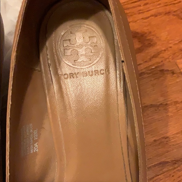 Tory Burch Peep Toe Wedge Heels - Picture 4 of 7